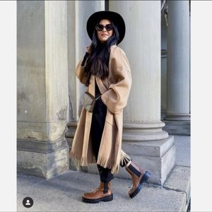 Blogger fav nwt Zara brown leather boots